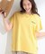 【汗じみ防止/ひんやり/S-LL】インせず着られる 刺繍ロゴTシャツ