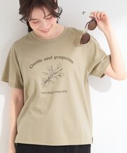 【綿100%/ひんやり/S-LL/洗濯機可】選べる5柄 大人のこなれプリントTシャツ