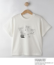 【PEANUTS／ひんやり／親子リンク】プリントTシャツ
