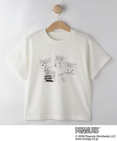 【PEANUTS/ひんやり/親子リンク】プリントTシャツ