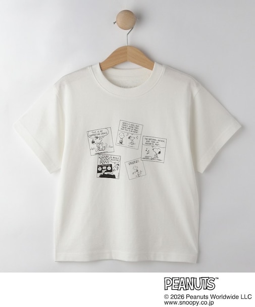 【PEANUTS/ひんやり/親子リンク】プリントTシャツ