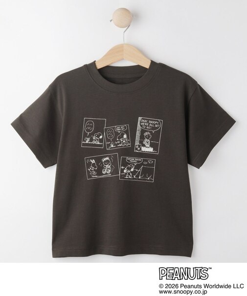 【PEANUTS/ひんやり/親子リンク】プリントTシャツ
