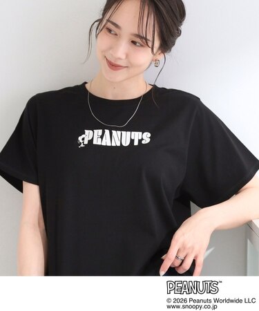【PEANUTS】ひんやりプリントTシャツ