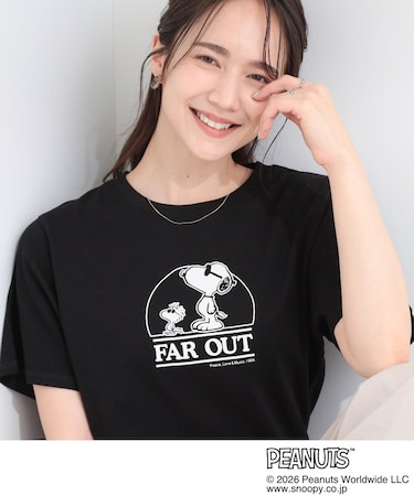【PEANUTS】ひんやりプリントTシャツ