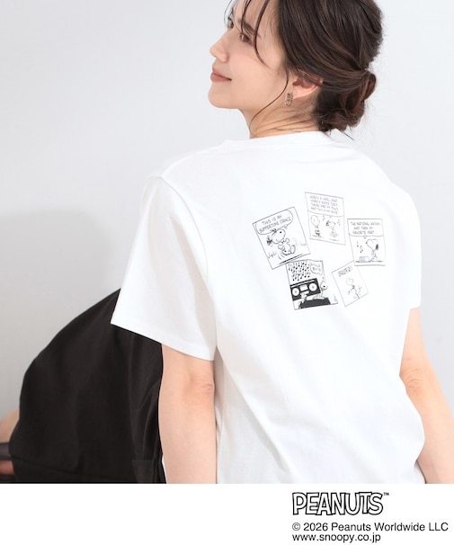 【PEANUTS】ひんやりプリントTシャツ