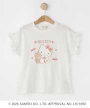 【サンリオキャラクターズ】フリルデザインTシャツ