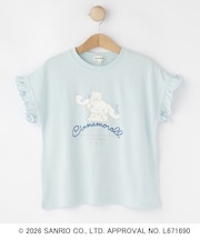 【サンリオキャラクターズ】フリルデザインTシャツ