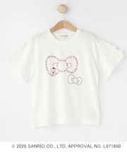 【サンリオキャラクターズ】レースアップデザインTシャツ