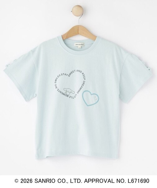 【サンリオキャラクターズ】レースアップデザインTシャツ