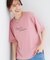 【ひんやり/UV/S-LL】柄アソート お袖レースが旬顔 上品に決まる大人Tシャツ