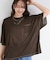 【S-LL/洗濯機可/体型カバー】ゆるっとこなれる 大人のシアースラブTシャツ