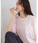 【S-LL/洗濯機可/体型カバー】ゆるっとこなれる 大人のシアースラブTシャツ