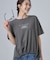ひんやり裾シャーリングプリントTシャツアソート