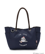【Jimbobart】撥水アニマル刺繍ランチトートバッグ