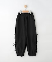 【100-150cm】サイドリボンナイロンパンツ