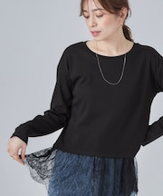 【洗濯機可/S-LL】着こなし広がる レイヤードアソートTシャツ