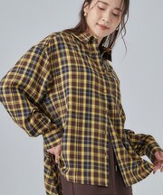 【洗濯後しわになりにくい/S-LL】選べる6パターン 羽織としても活躍する ベーシックシャツ