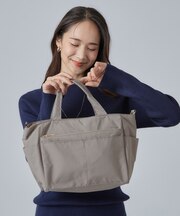 【撥水】12ポケットキャリーオントートバッグ
