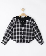 チェックドッキングトップス