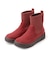 【撥水/低反発クッション】スニーカー感覚ではける はきぐちニットブーツ