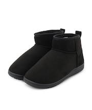 【軽い】ショートムートン調ブーツ