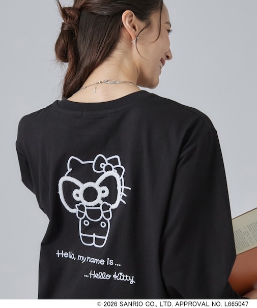 【HELLO KITTYコラボ】刺繍ロンT