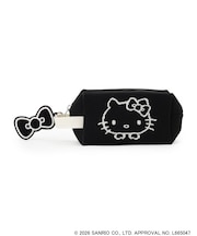 【HELLO KITTY コラボ】バイカラーニットポーチ
