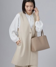 セレモニーカットジョーゼットロングジレ