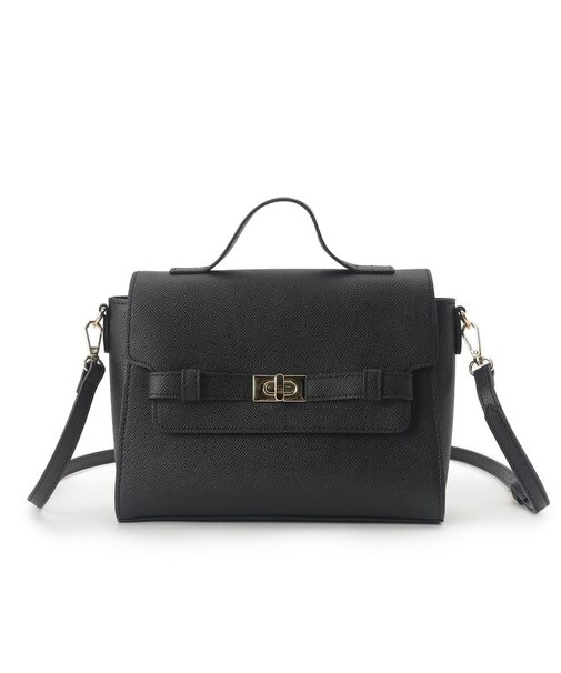 ◆【2WAY】合皮ミニショルダーバッグ