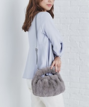 【2WAY】フェイクファーショルダーBAG