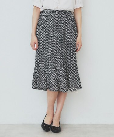 《新色追加》着丈が選べる！プリーツフレアスカート【イージーケア／防シワ／洗濯機洗い可】