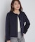 《5color/XS-LLsize》ウール混ノーカラーショートコート