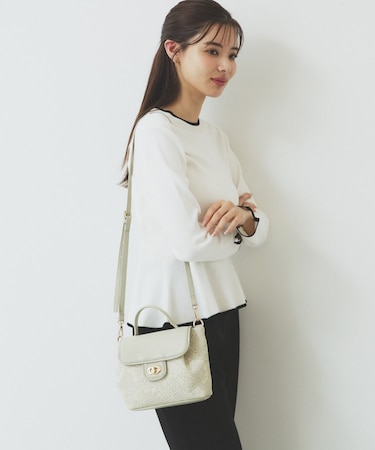 フラワージャカードショルダーバッグ