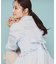 《andGIRL掲載》ビスチェレイヤードロングシャツ【洗濯機洗い可】