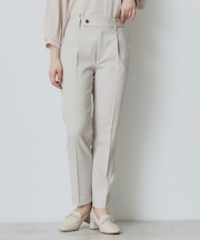 ドライタッチストレッチテーパードパンツ/セットアップ対応【洗濯機洗い可/イージーアイロン】