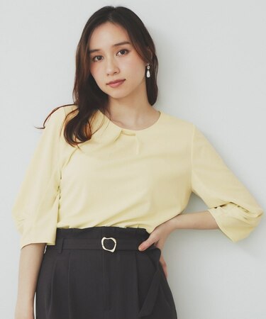 《5color》タックスリーブプルオーバー【UV/吸水速乾/接触冷感/洗濯機洗い可】