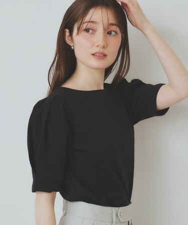 《10色展開/XS-LLサイズ》コットンスムースタックスリーブトップス【UV/接触冷感/洗濯機洗い可】