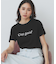 パール調刺繍ロゴTシャツ【汗ジミ防止/吸水速乾/接触冷感/UVケア/洗濯機洗い可】