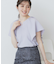《7色展開/S-LLサイズ》フリルタックスリーブキーネックブラウス【吸水速乾/洗濯機可/イージーアイロン/抗ピル】