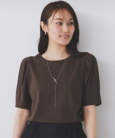 《7色展開/XS-LLサイズ》多機能タックスリーブトップス【汗ジミ防止/吸水速乾/接触冷感/UVケア/洗濯機洗い可】