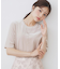 《andGIRL掲載》ベロアボクシーTシャツ【洗濯機洗い可】