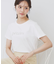 《S-LLサイズ》フロッキーロゴTシャツ【接触冷感/UVケア/洗濯機洗い可】