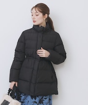 KAWADAダウンドロストミドルコート【撥水/洗える/2WAY/静電気防止裏地】《XS～3L》