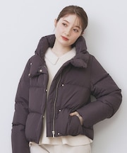 KAWADAダウンショートコート【撥水/洗える/静電気防止裏地】《XS~LL》