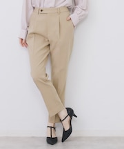 《丈が選べる》ストレッチテーパードパンツ/セットアップ対応【洗濯機OK/防シワ】