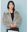 エコファーショートコート【洗える】