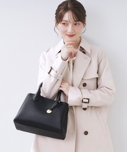 ≪通勤・セレモニー対応≫2WAYカクシボミドルボストンバッグ