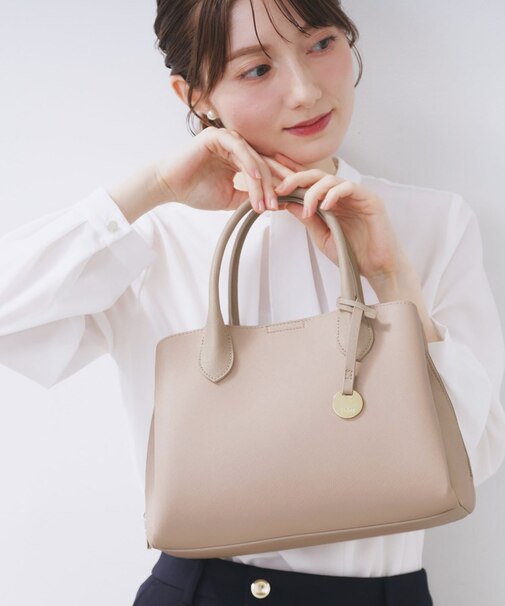 ≪通勤・セレモニー対応≫2WAYカクシボミドルボストンバッグ