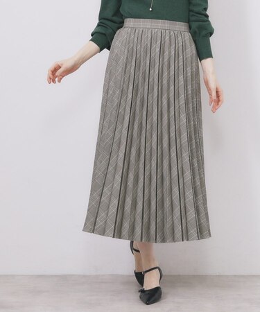 プリーツスカート【洗濯機OK】