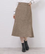 マーメイドフレアスカート【洗濯機OK/防シワ】